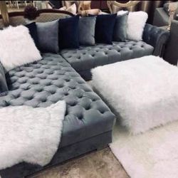 Hollywood Sectional Grey