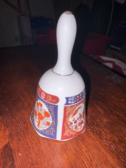 Vintage Porcelain Bell