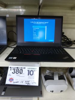 Lenovo ThinkPad 15" Laptop Intel Core i7