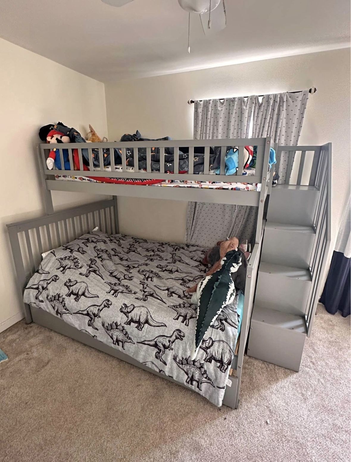 Bunk Bed With Stairs And Trundle