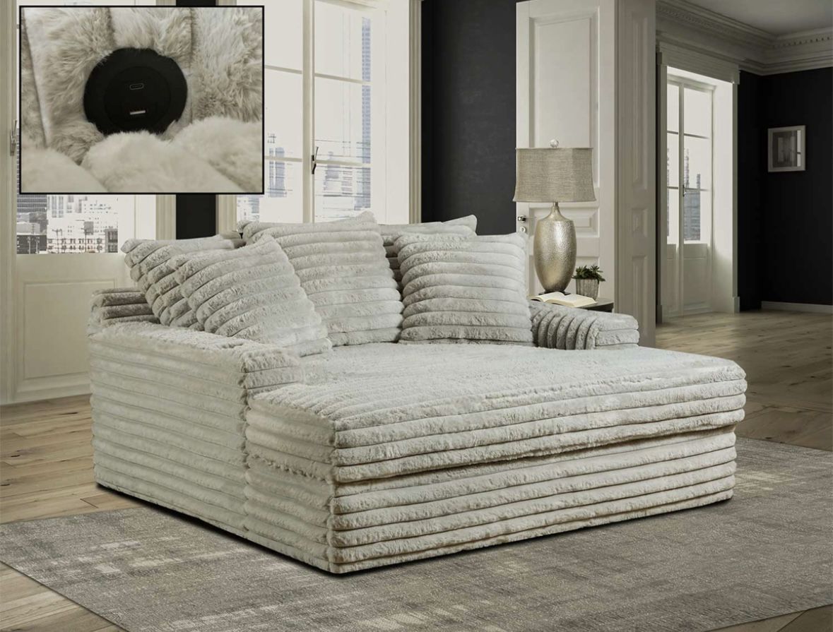 NEW Snuggle Fog Double Chaise 