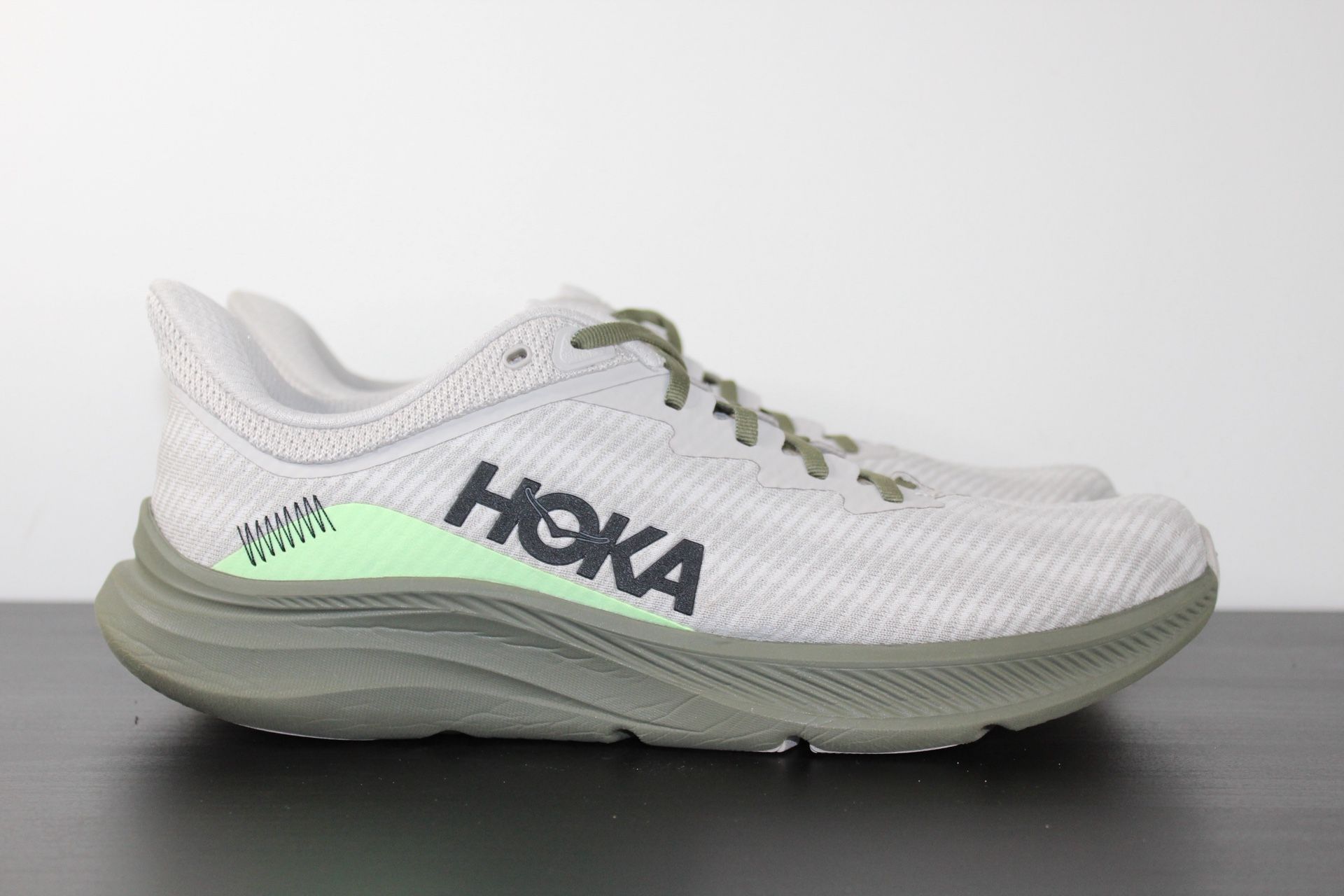 Hoka Solimar 1123074 PTYC Men’s Training & Gym Shoes Putty Eucalyptus Size 11.5