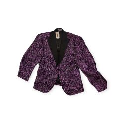 CooFandy Paisley Shawl Lapel Blazer