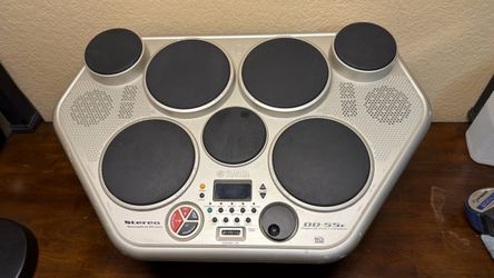 Yamaha DD-55C Digital Percussion 7-Pad Portable Electronic Drum Kit MIDI Tested!