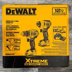 DeWalt 12V MAX XR Drill/Impact Driver Kit