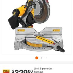 12' Miter Saw dewalt.