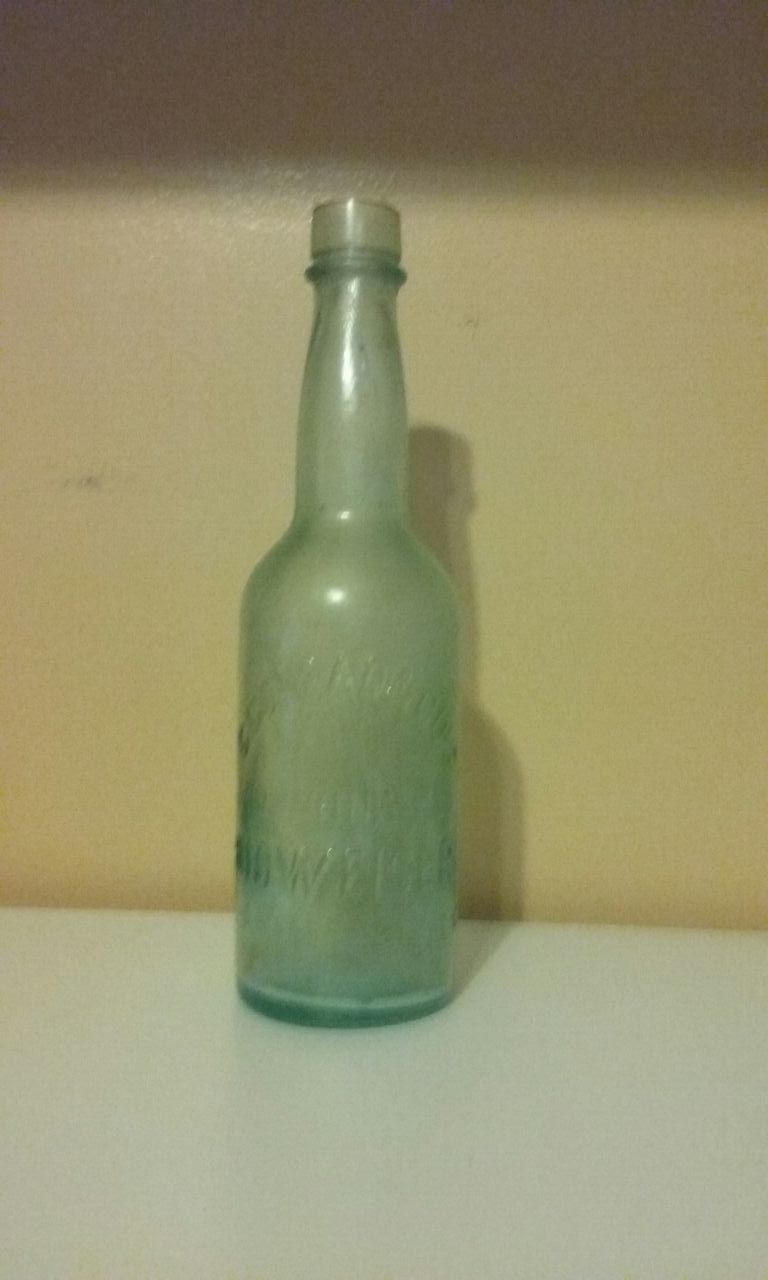 Antique BUDWEISER beer bottle. 140 yrs old. Check out description