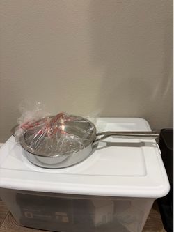 Ninja Everclad Stainless Steel Pan 3 Qt / 2.8 L.