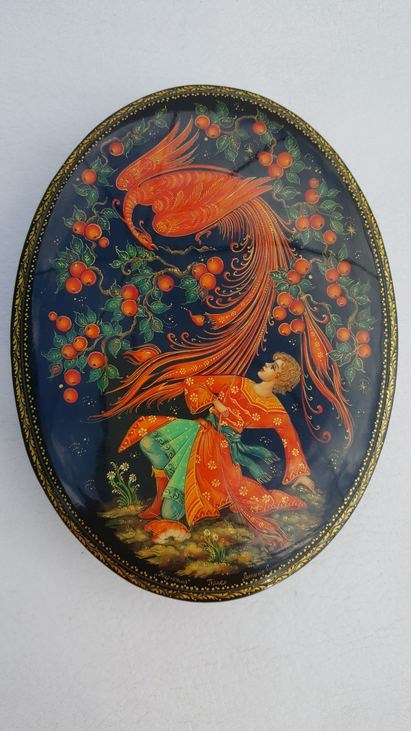 BRAND NEW COLLECTABLE PALEKH RUSSIAN JEWELRY BOX