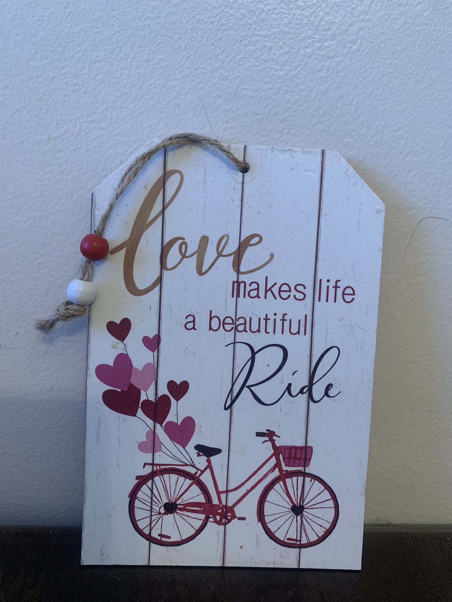 Valentine Wooden Sign