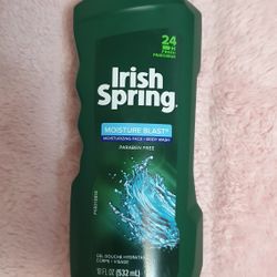 Irish Spring Moisture blast Men Body wash 