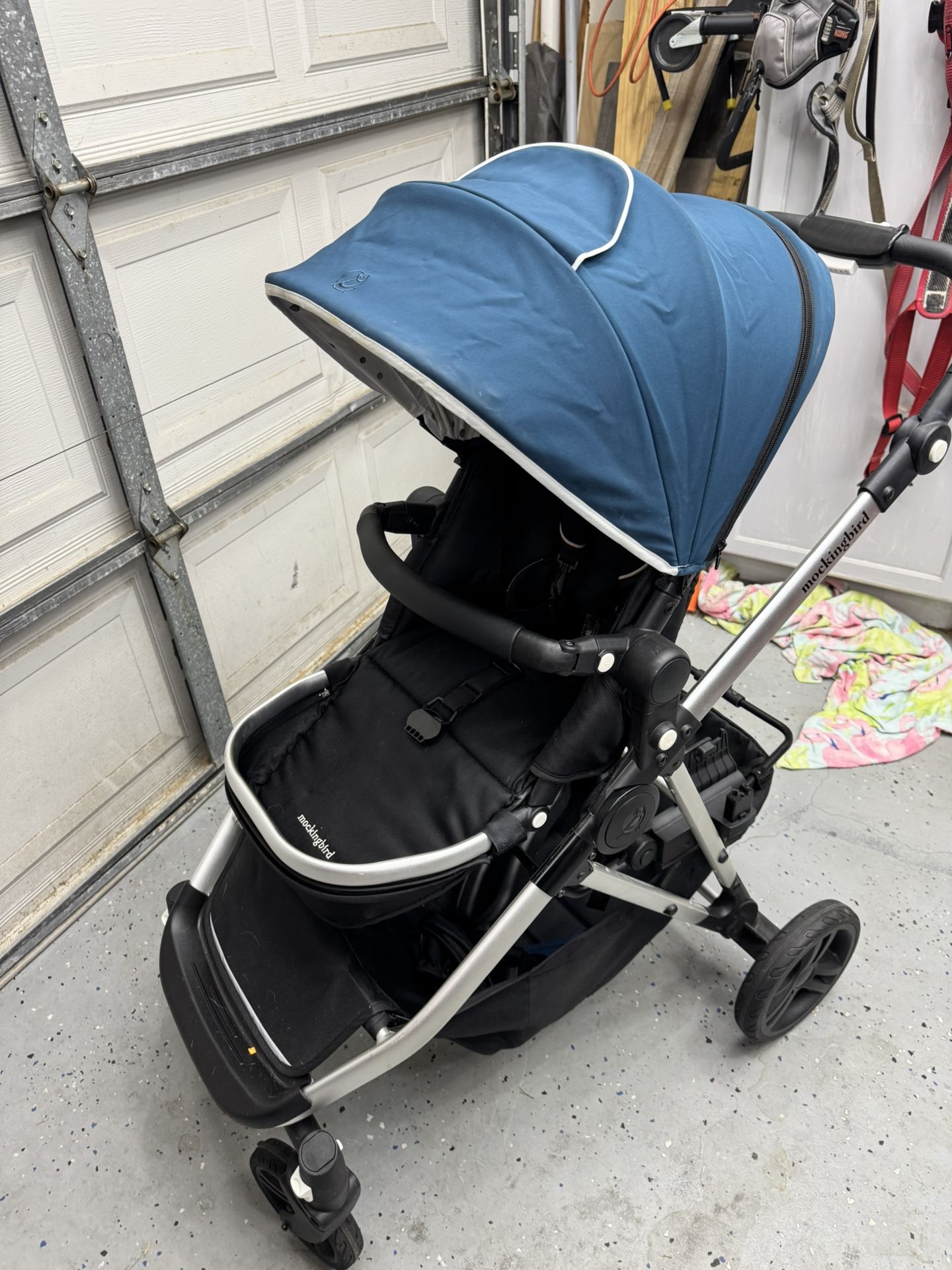 Mocking Bird Stroller With Car Seat Attachment