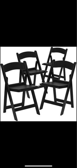 Silla de Resina Negra