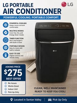 LG Portable Indoor Air Conditio