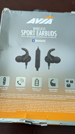 Avia Wireless Sport Earbuds for Sale in Vancouver WA OfferUp