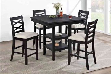 5-Piece Counter Height Dining Set