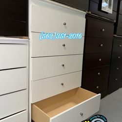 Five Drawer With Rails New Chest Dresser