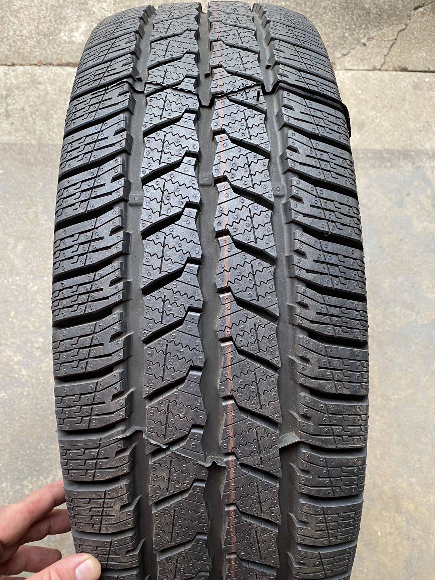 1) 245/75/16 Continental VanContact Winter Tire. Brand New LT245/75/16 Load Range E DOT 2920 $225 for 1 I carry other sizes