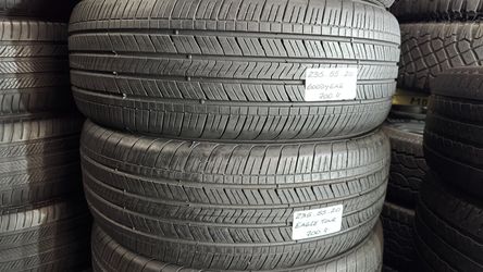 ✔️ Set of 4 Used Tires P235/55R20 GOODYEAR EAGLE TOURING ALL SEASON 235/55R20 SUV SMALL CROSSOVER TYRES 235 55 20