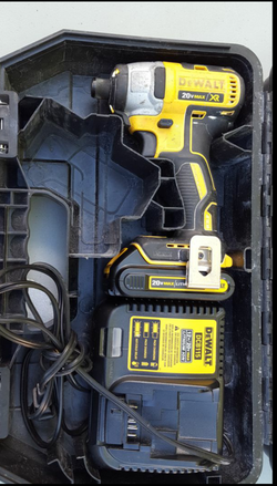 Dewalt impact brushless with battery and charger