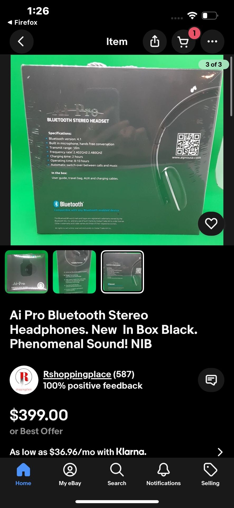 AI Bluetooth Headphones