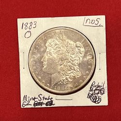 1883 -o Morgan Silver Dollar 