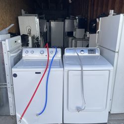 $400 Gas Samsung Dryer & Maytag Washer Set