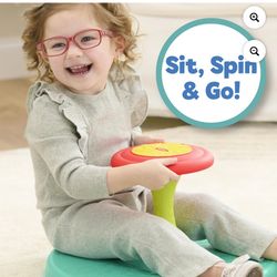 Playskool Sit ’n Spin Activity Toy, Spinning Seat, Kids Ages 18 Months and up, Hasbro Licensed