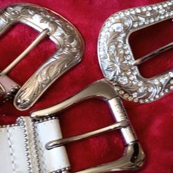 Belts. Fashion Rodeo Or Night Club Style