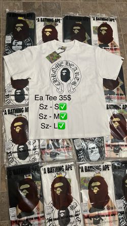 Bape tee’s ( Good deals‼️‼️)
