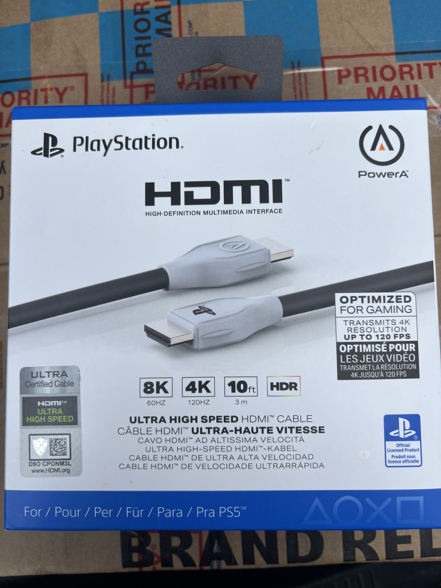 Cable For PS5- Ultra HDMI For PS5