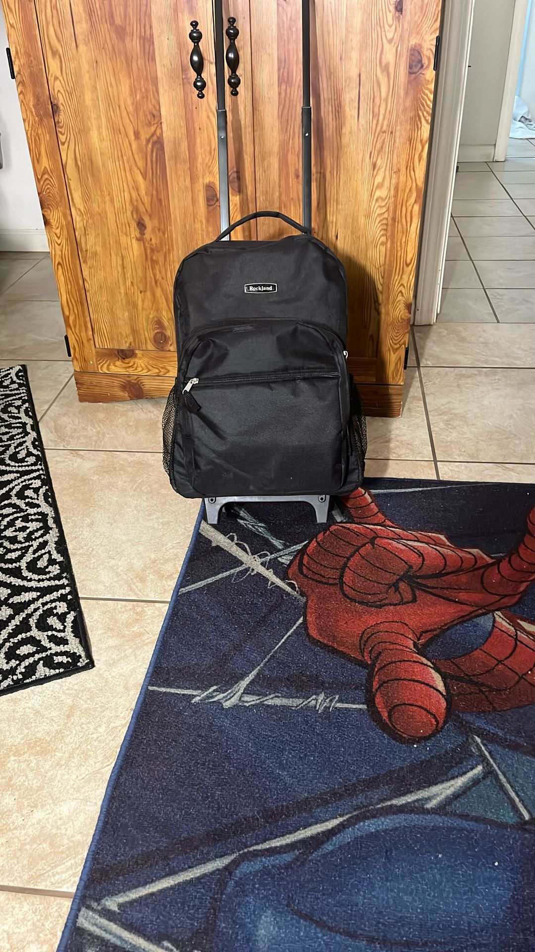 Rolling backpack