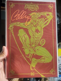 Monkey Prince #1 Signed Bernard Chang Red Foil Envelope Variant