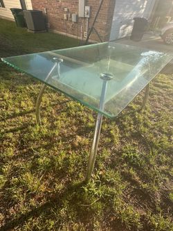 Glass Dining Table / Kitchen Table/ Comedor  / mesa