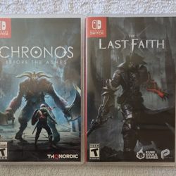 Switch Games - Opened Never Played, Adult Owned.