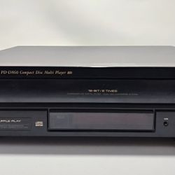 TEAC Pd-d860 Compact Disc Player 5-disc Multi W Remote Vintage 1994