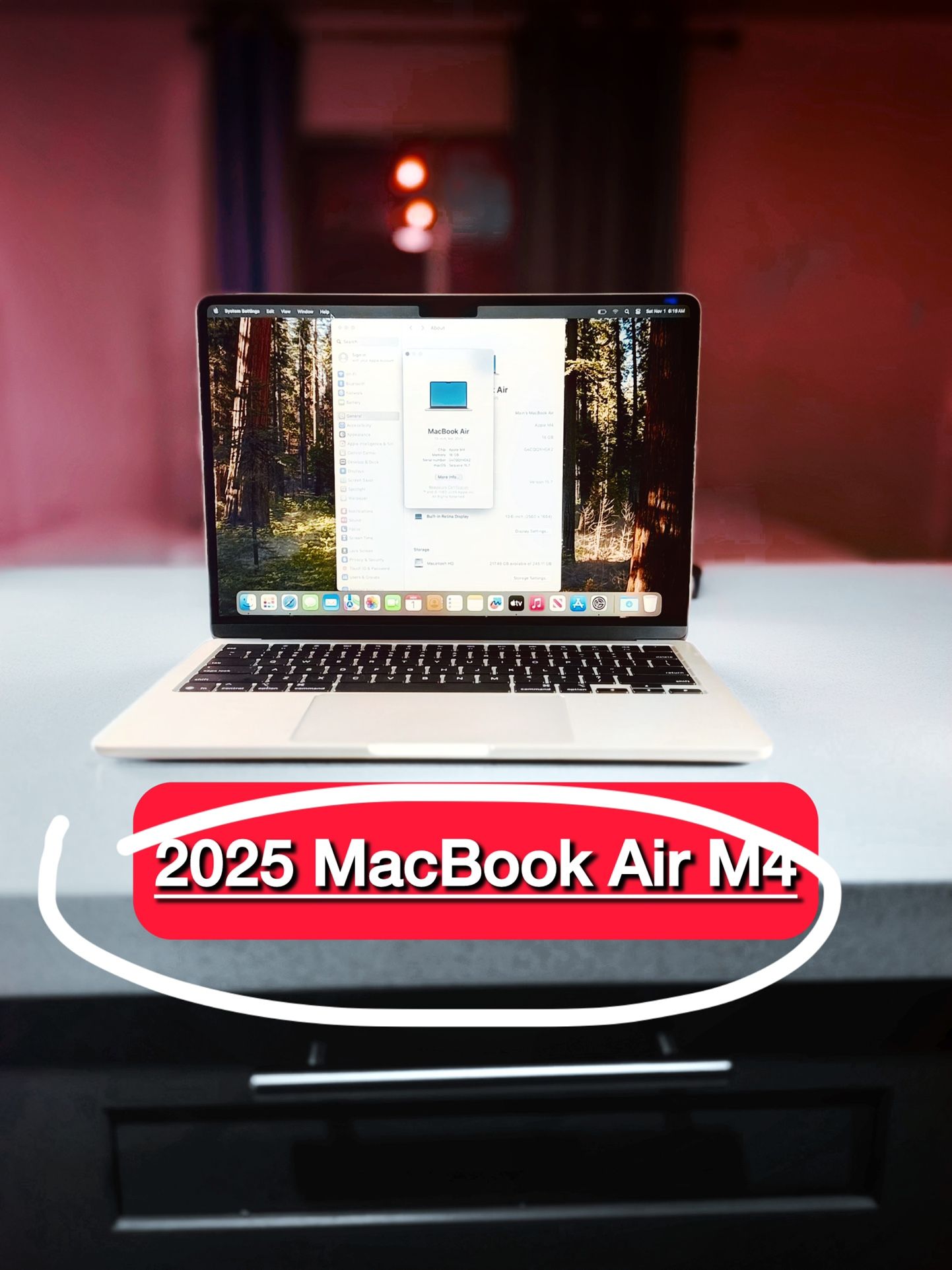 🔥2025 MacBook Air 13” Apple M4 - Runs Perfect By, Zero Issues 