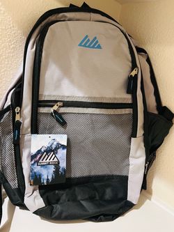Summit Ridge Backpack Gray and Black