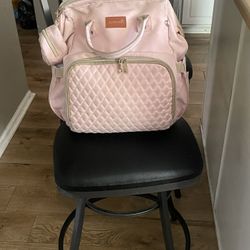 Pink Diaper Bag Backpack 