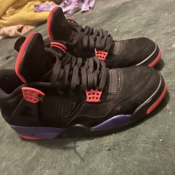 Men’s Size 12 Jordan Retro 4’s Raptors 