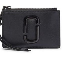 Marc Jacobs The  DTM Zip Coated Leather Wallet