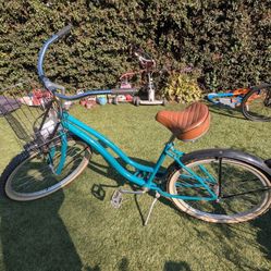 Blue Beach Cruising Bike