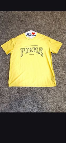 Shirt Purple Men Size Large