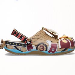 Crocs X One Piece Thousand Sunny Classic Clog 9 M