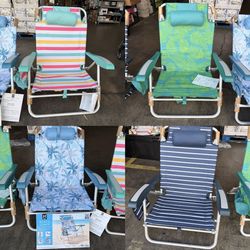 Members Mark 5-Position Beach Chair Brand New Only $14.99