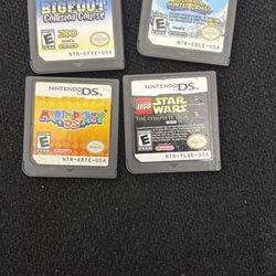 4 ds Games In Good Condition 