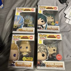 My Hero Academia Funko Pops 