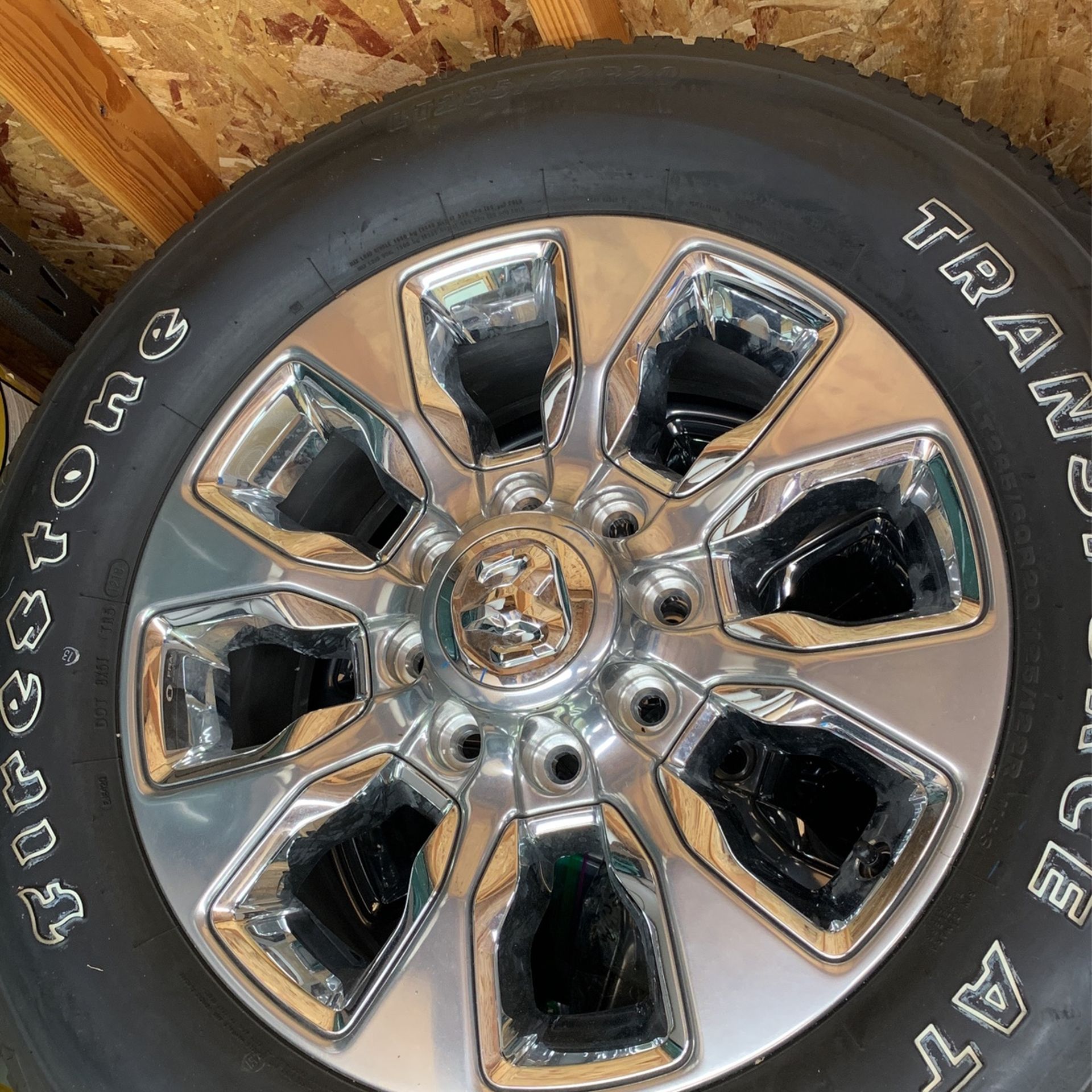 20” Dodge Ram Limited Tire And Wheel OEM Cummins 2(contact info removed)
