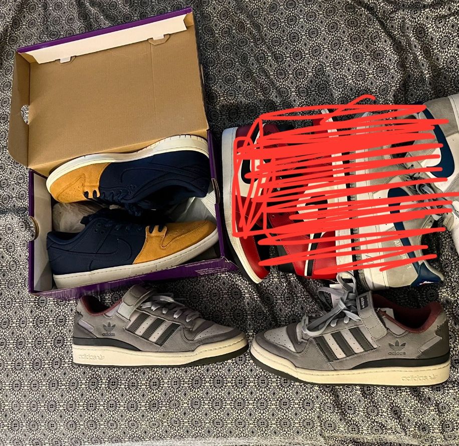 Nike Dunk Sb & Adidas Forum Home Alone