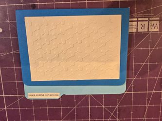 Darcie Diagonal  Hearts Embossing Folder